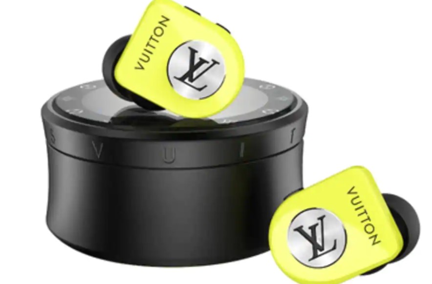 Earbuds Wireless Louis Vuitton kuning